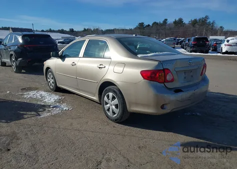 2009 Toyota Corolla Le z USA, uszkodzony, nr VIN 1NXBU40E19Z068826